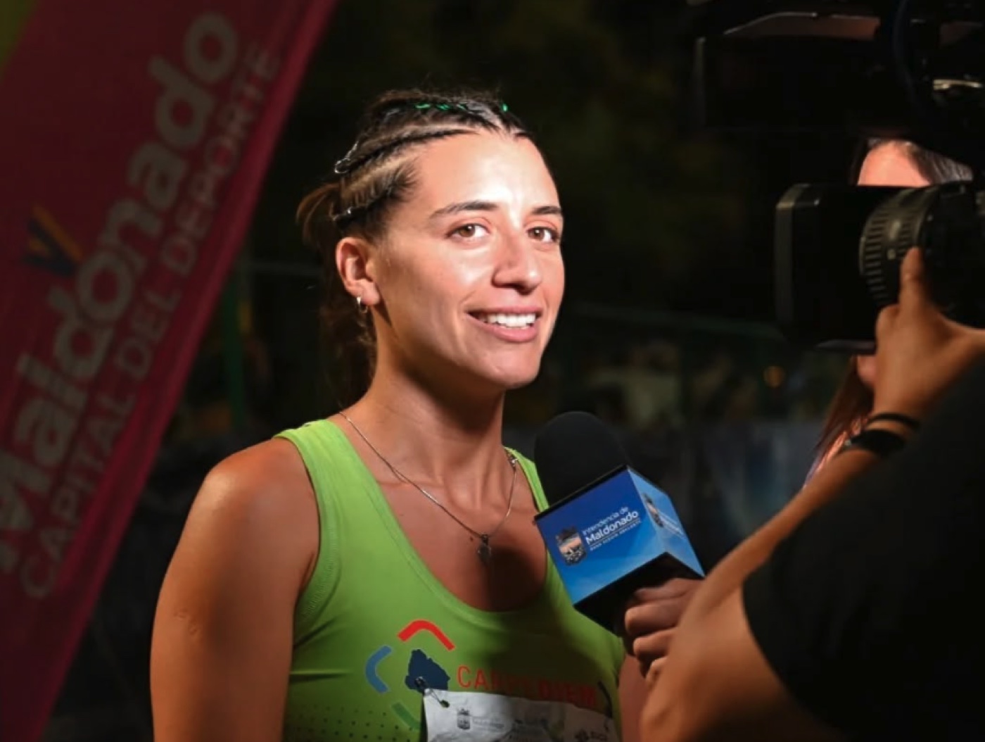 Atleta de Carpediem compartiendo su experiencia